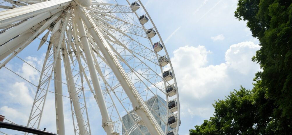 The SkyView Ferris wheel in Atlanta