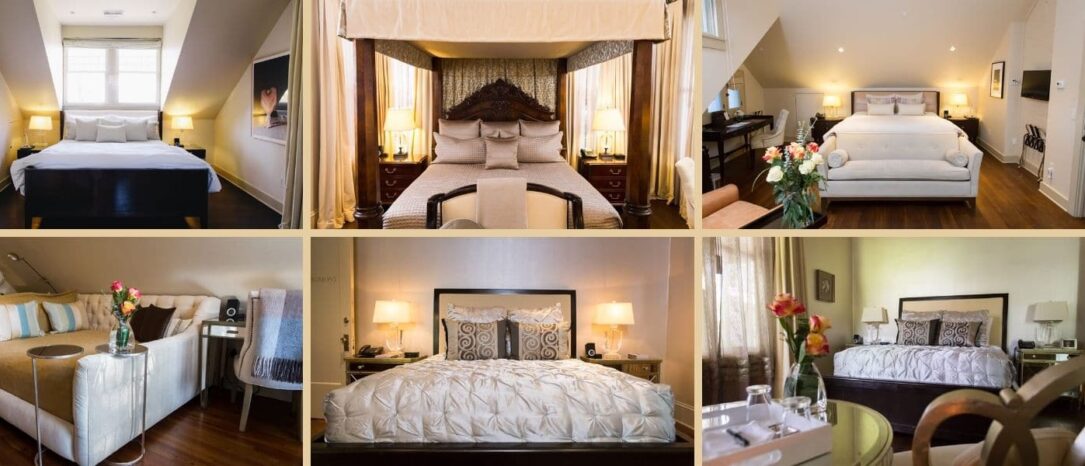 Pictures of six bedrooms at Stonehurst Place Pictures of six bedrooms at Stonehurst Place